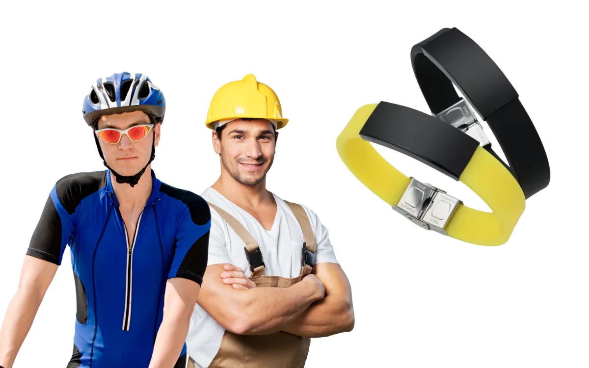Pulsera deportiva de emergencia LinkMeID
