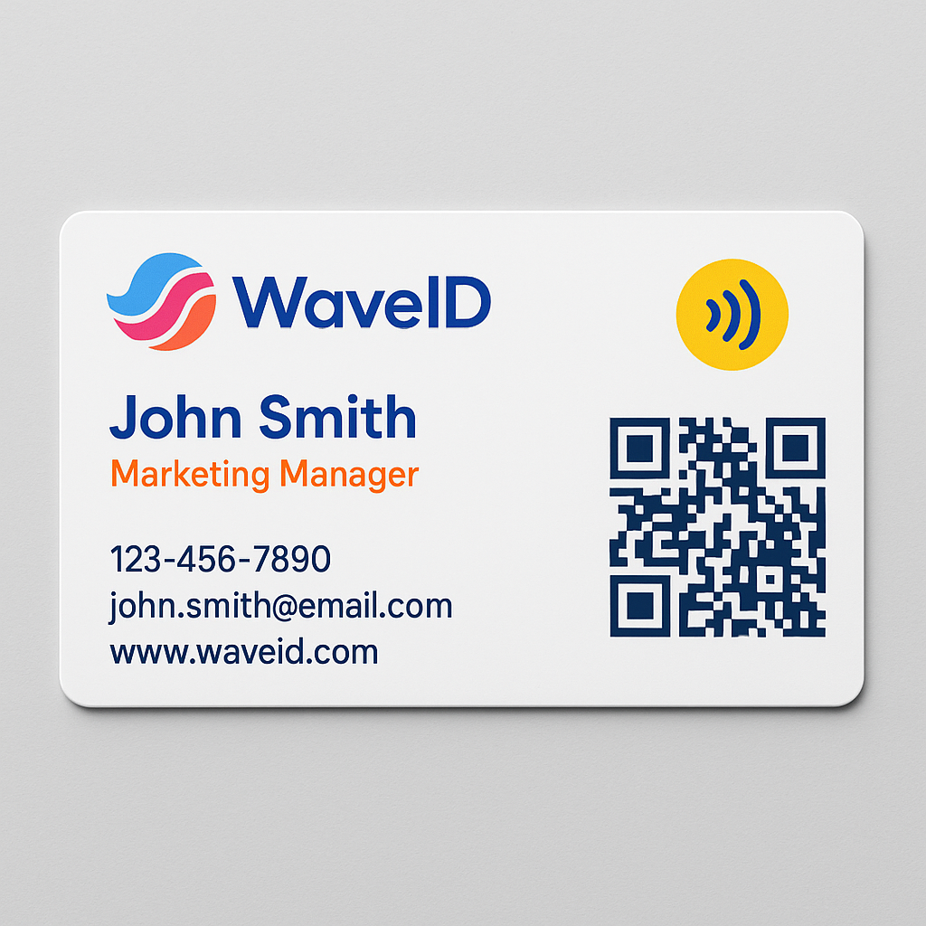 Tarjeta Profesional PVC con NFC y QR – LinkMeID - Image 4
