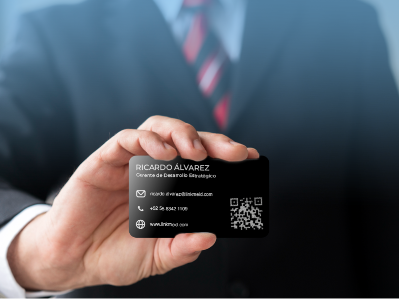 Tarjeta LinkMeID Profesional